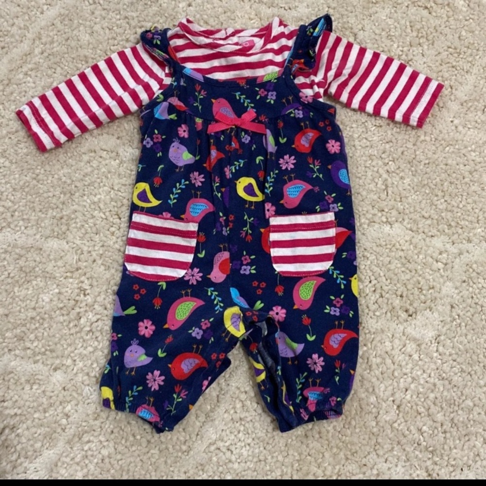 Good lad 2 pc outfit Baby Girl 6 M